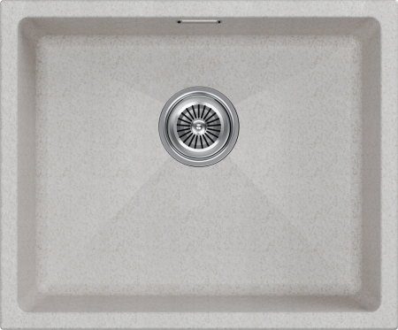 Кухонная мойка Paulmark LUMI 55UNI LU55-BE 46х56 цвет бежевый